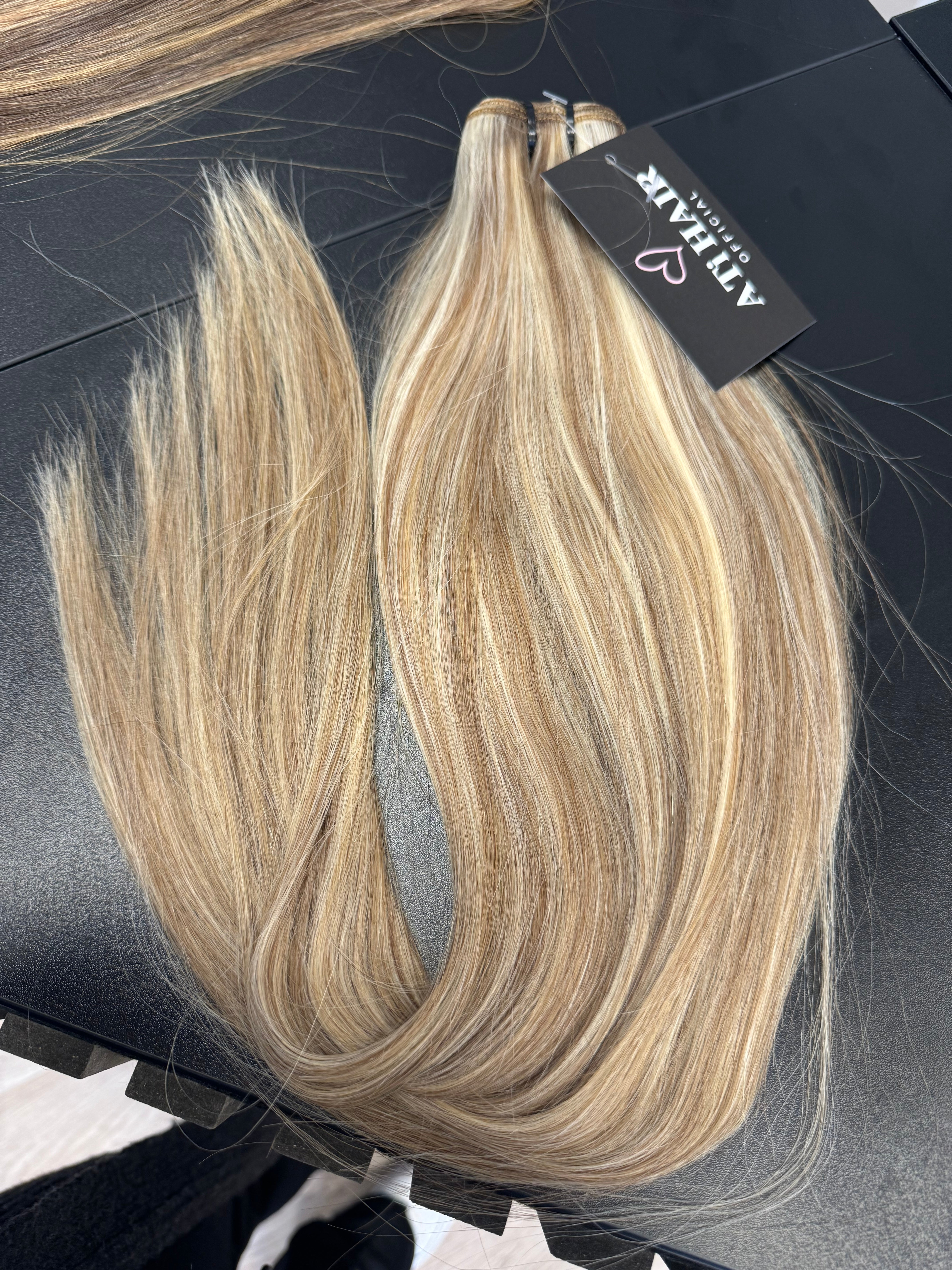 Ella raw hair made straight bundles