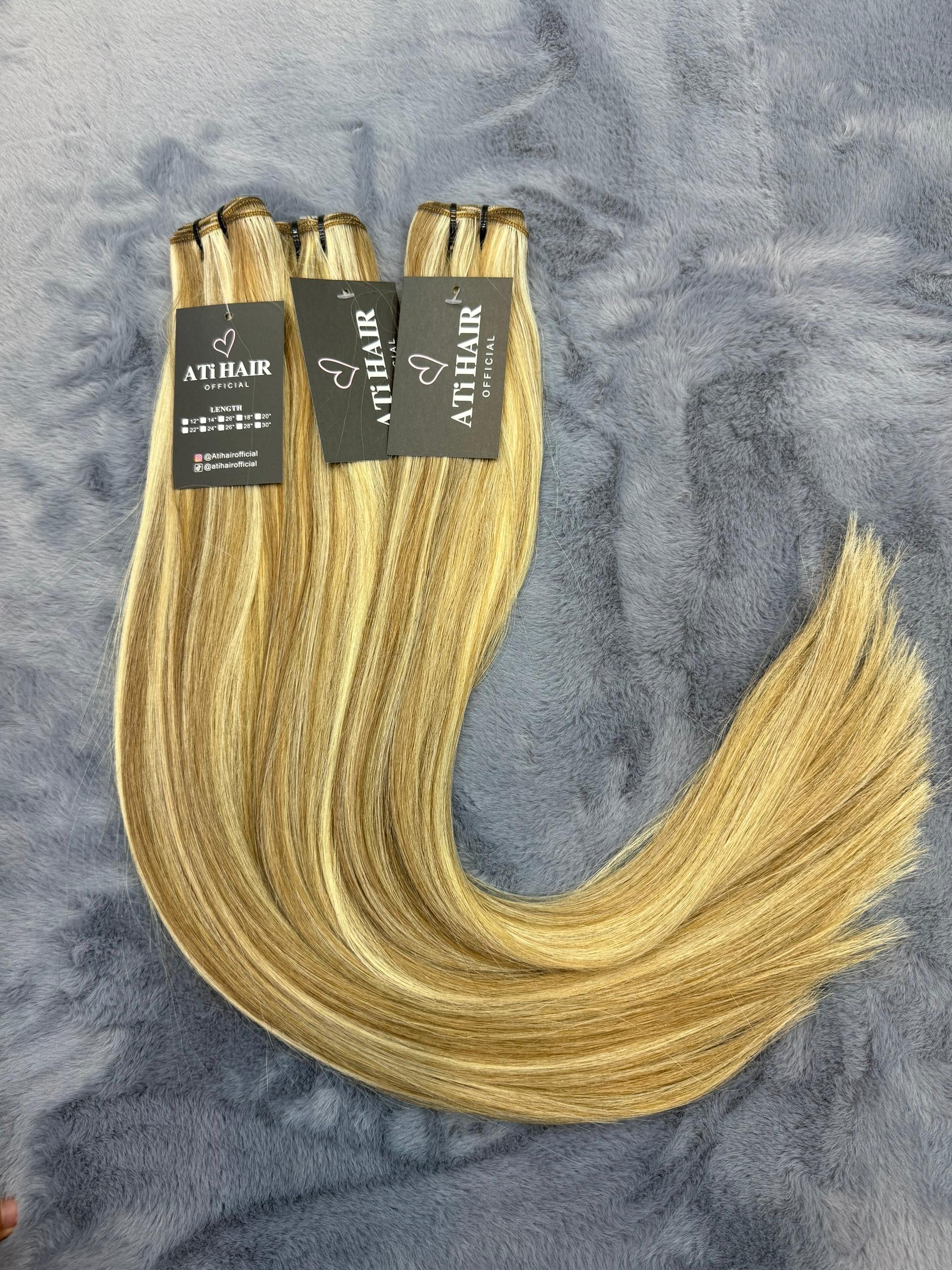 Candy straight raw HUMAN HAIR BUNDLES