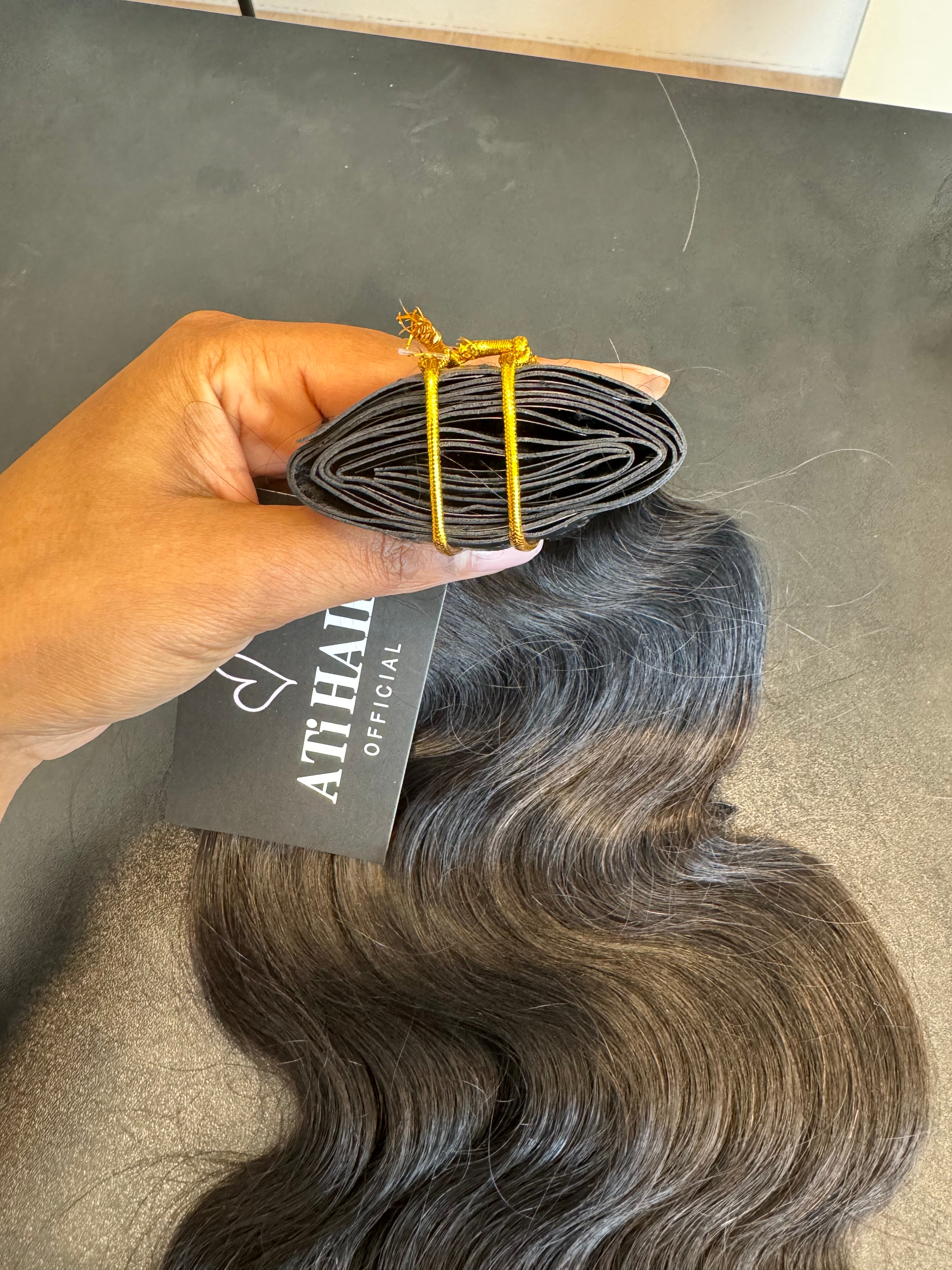 Seamless Human hair Clip ins