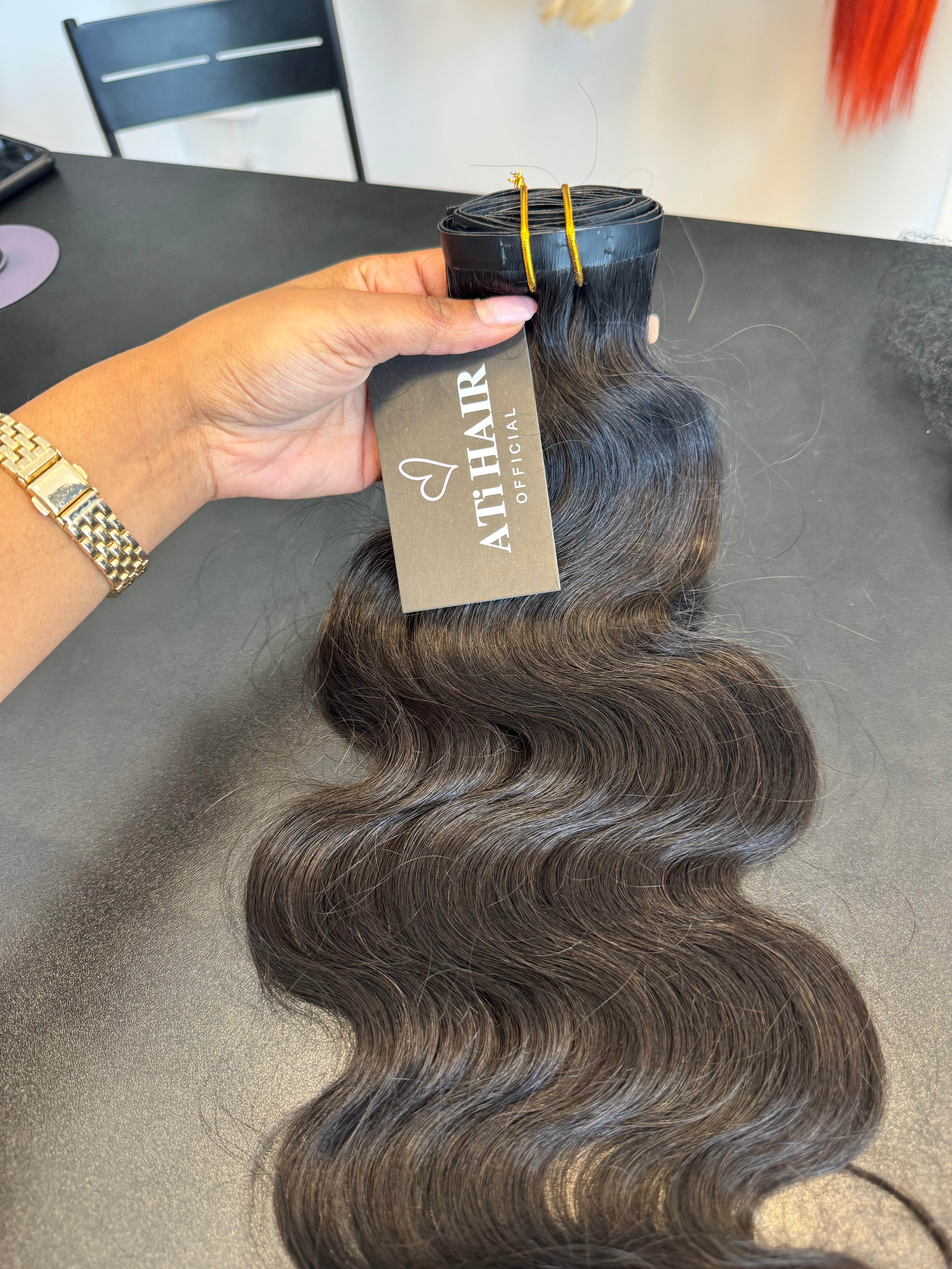 Seamless Human hair Clip ins