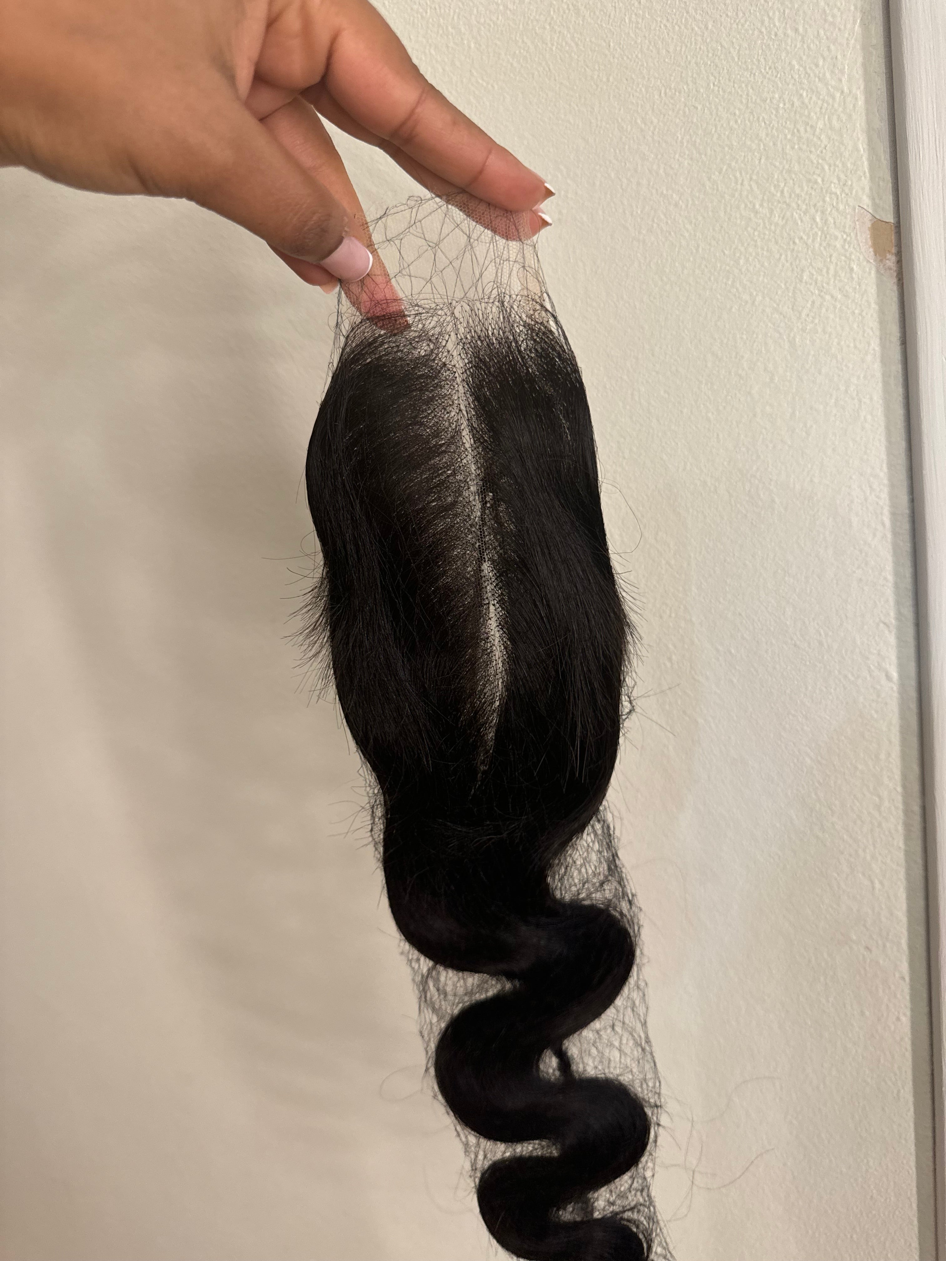2x6 closure body wave HUMAN HAIR
