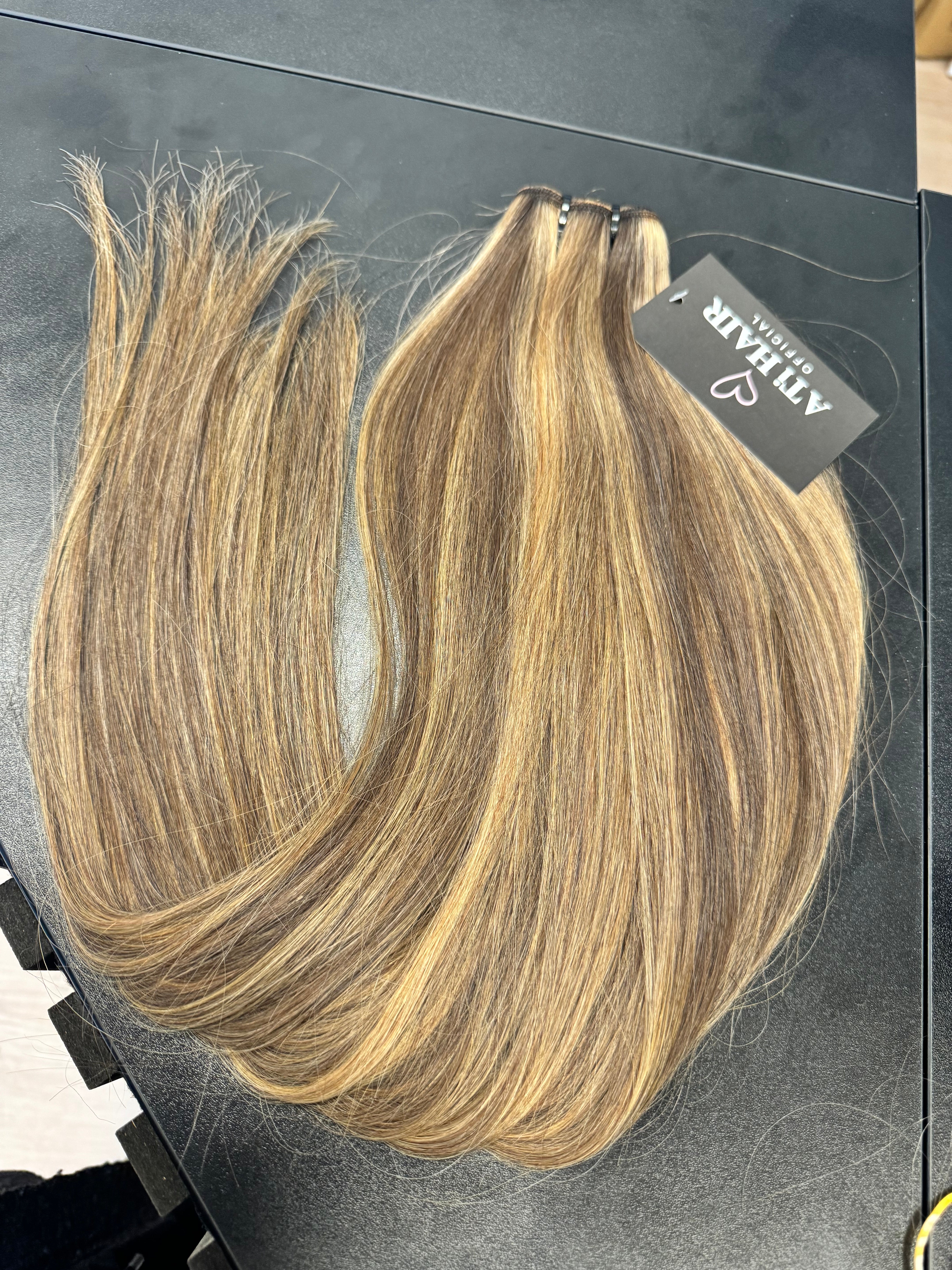 Mello raw hair made straight bundles