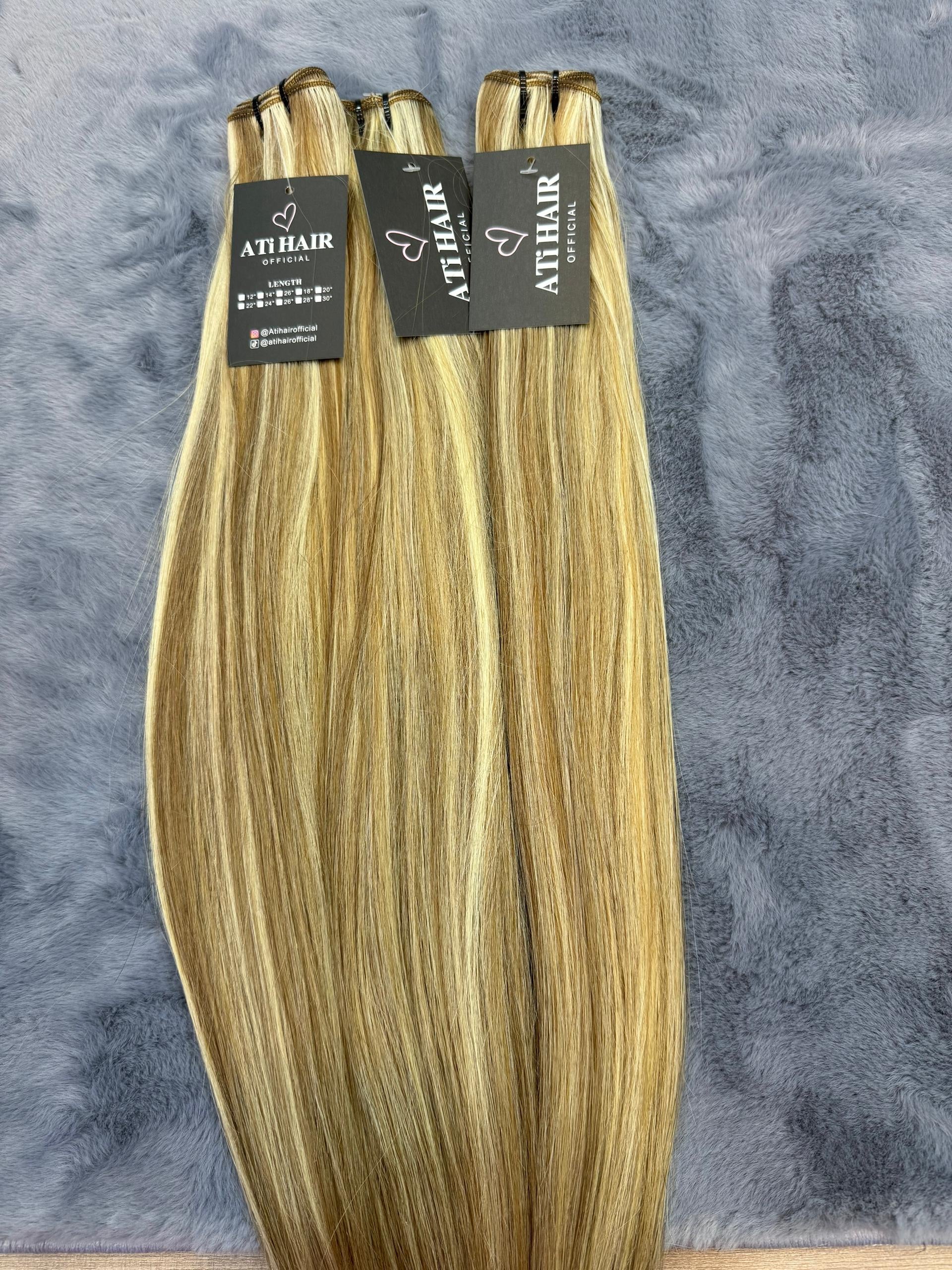 Candy straight raw HUMAN HAIR BUNDLES