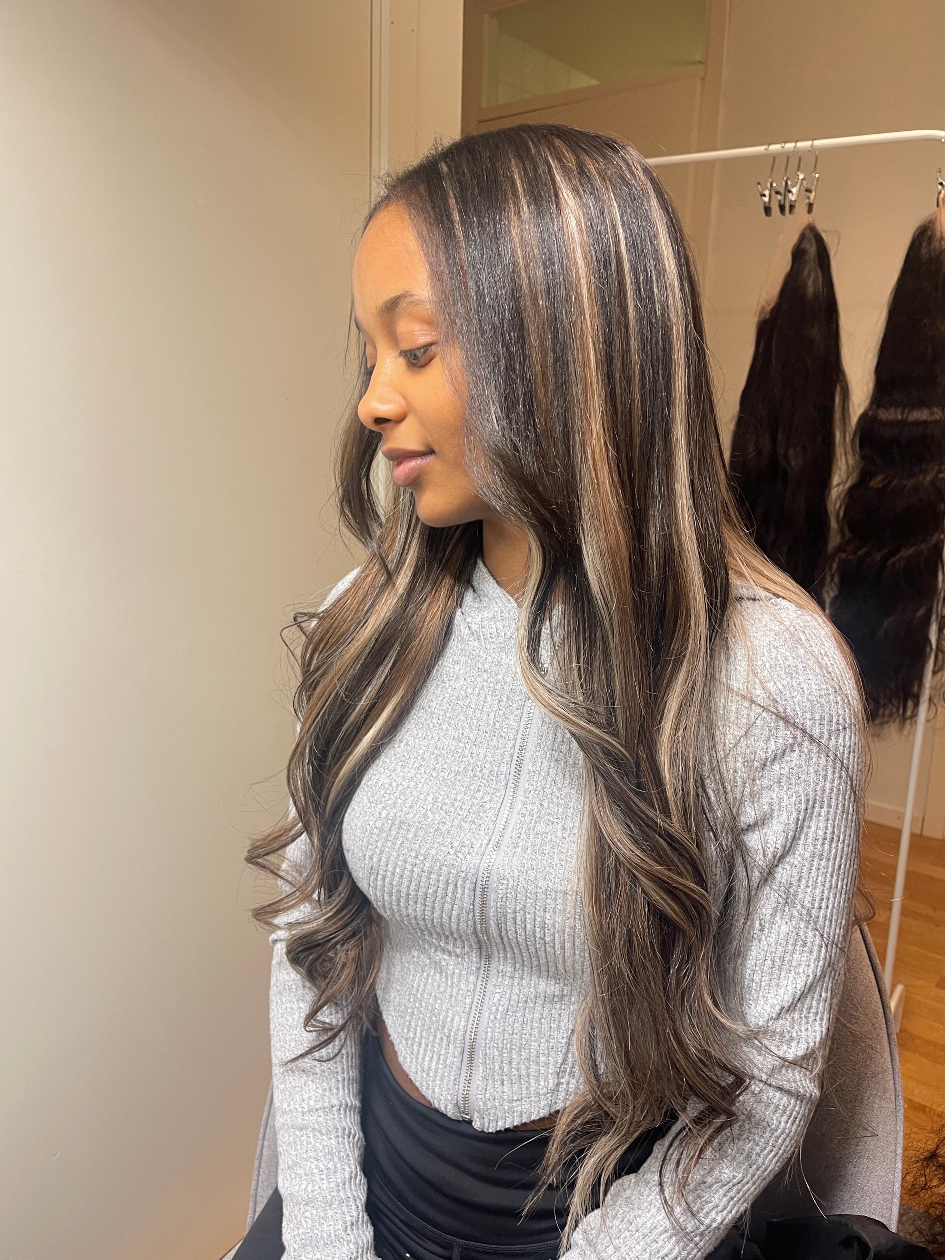Eden highlights Human hair bundles