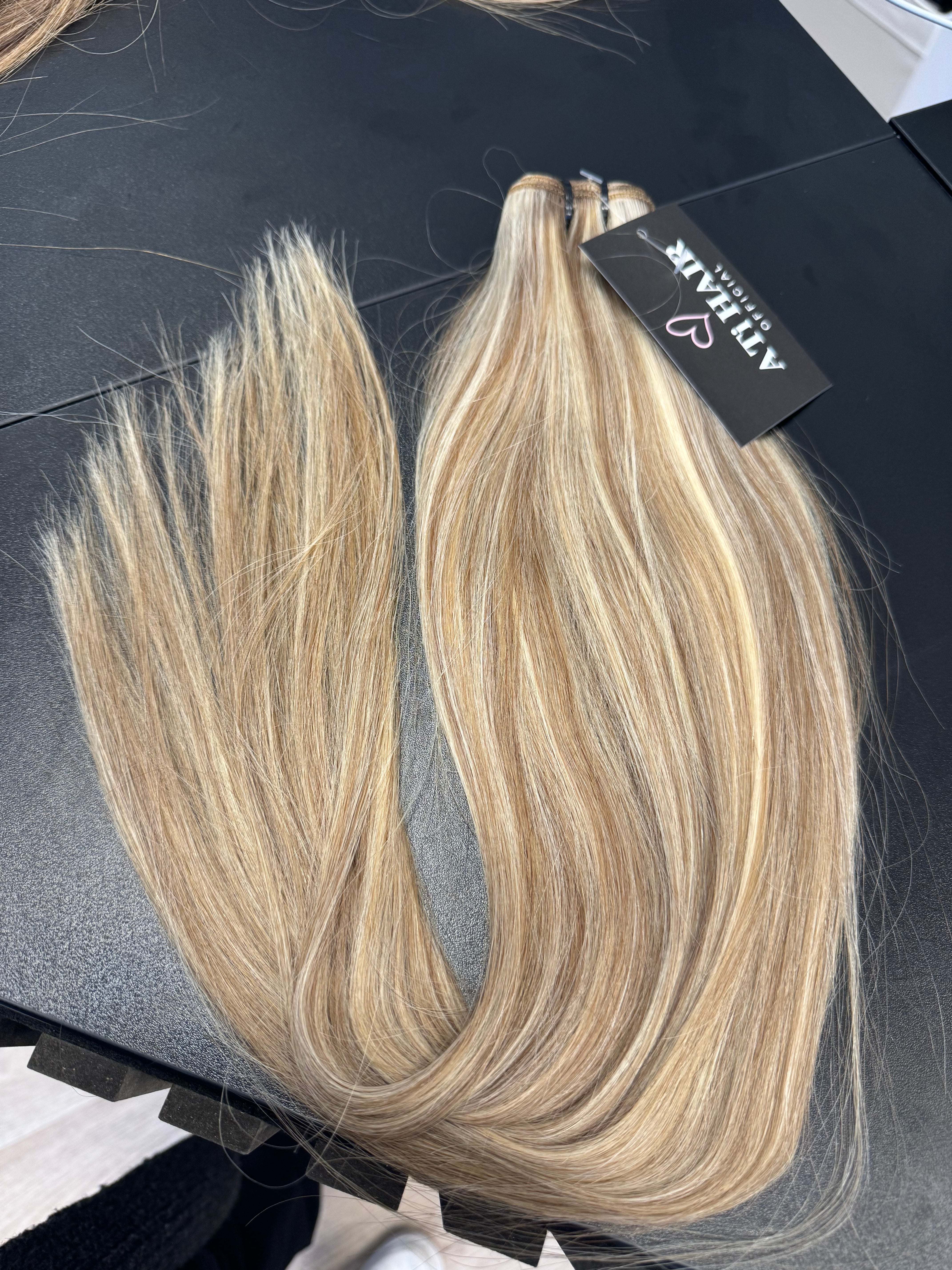 Ella raw hair made straight bundles