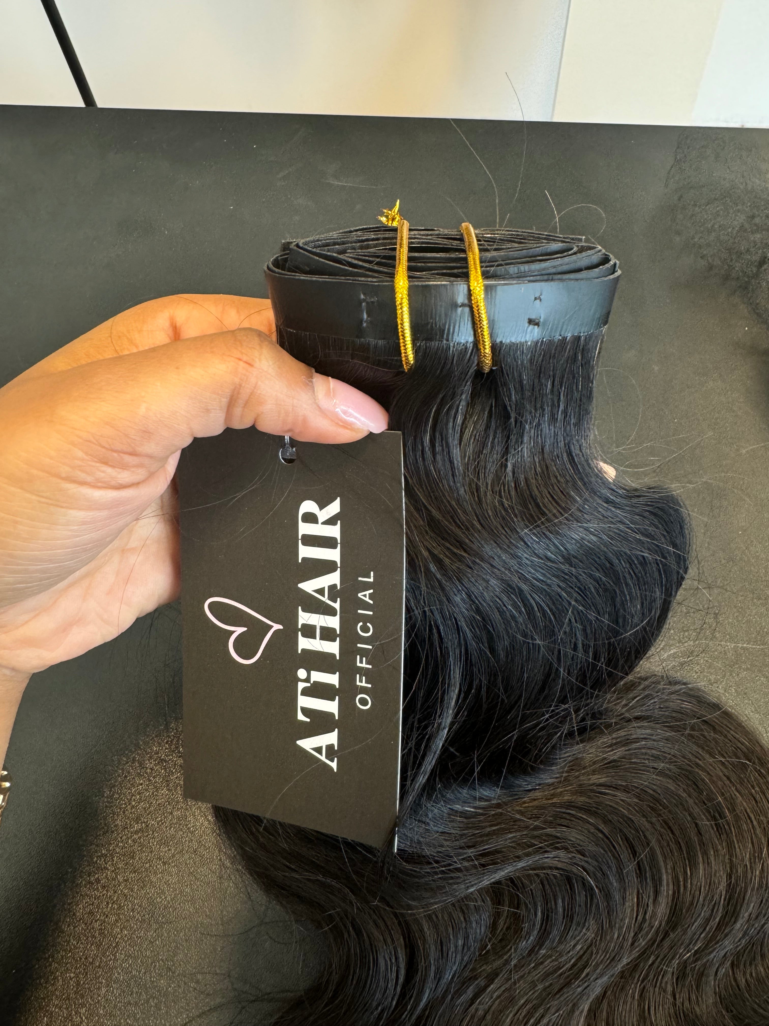 Seamless Human hair Clip ins