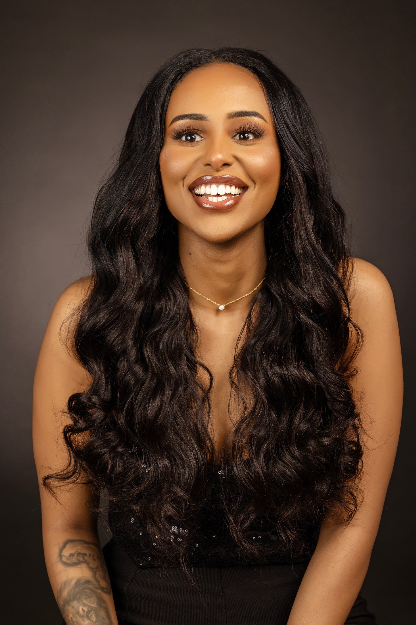 U-part wig Human hair