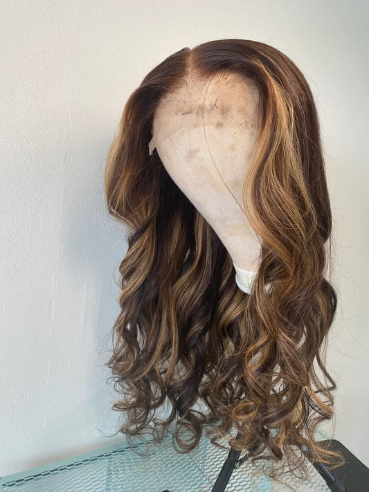 Glue-less wig Honey