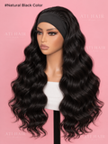 Head band wig body wave