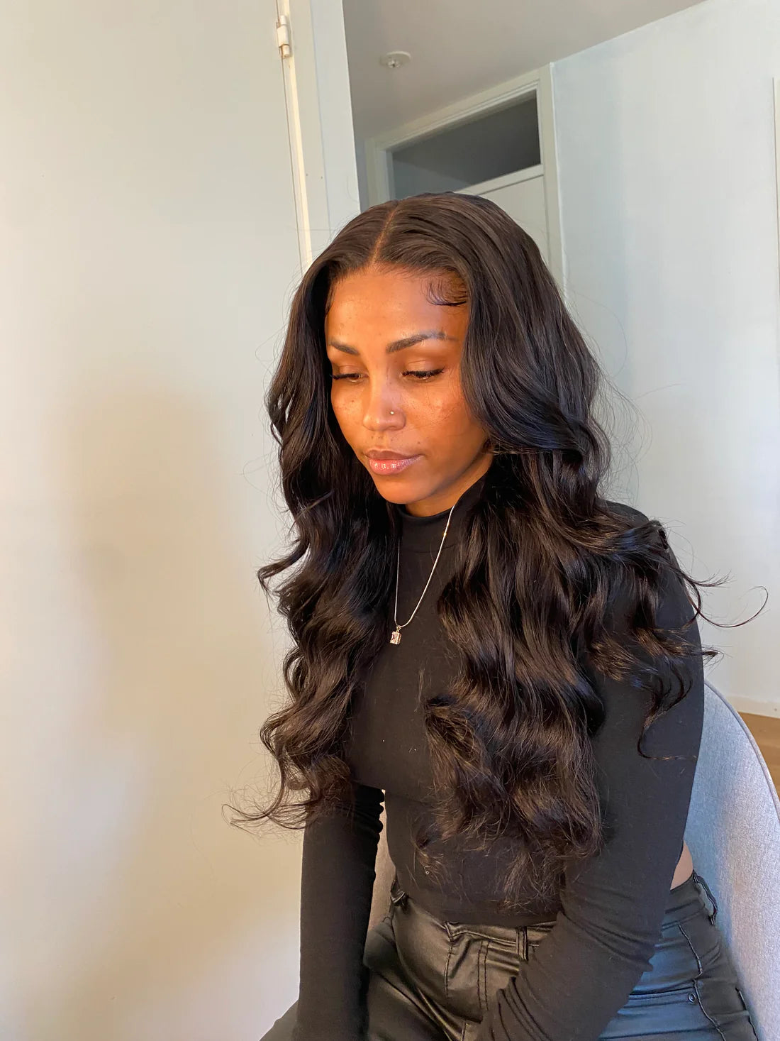 Lace frontal wig body wave