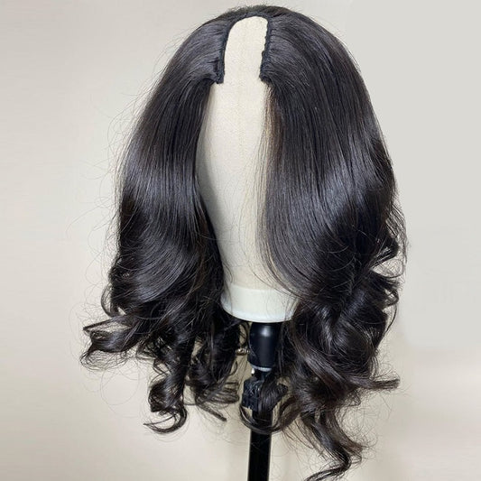 16 inch U-part wig