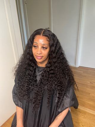 Bella HD lace Frontal curly wig